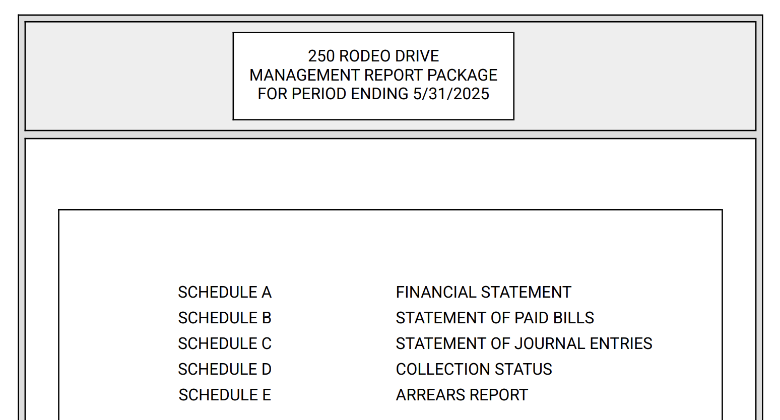 Management Report